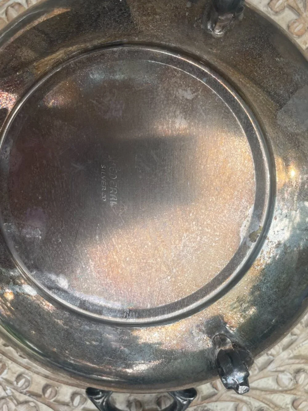 Silver Plater Casserole Bowl